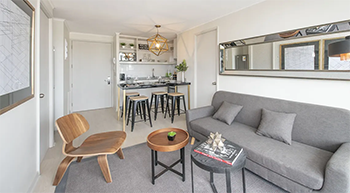 Arriendo de departamento en San Miguel 2 dormitorios y 2 baños  en Parque Toledo